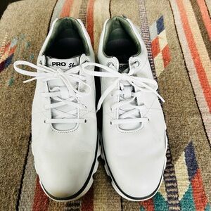 FootJoy Pro SL Size 8M Golf Shoes White Silver Soft